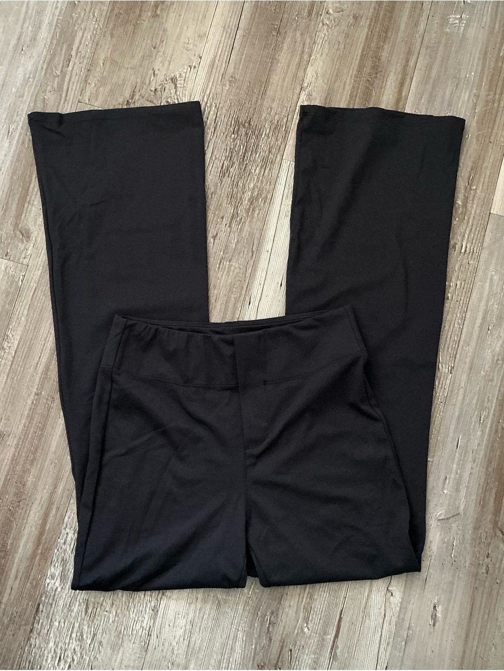 HALARA Black High-Waist Bootcut Yoga Pants